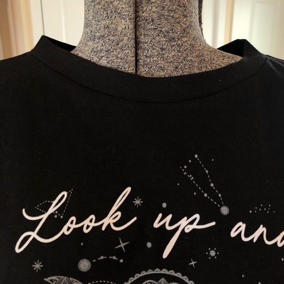 S & M NEW WITH TAGS FABULOUS BLACK CROP TOP! - Picture 8 of 8